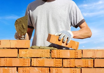 mauer wird gebaut