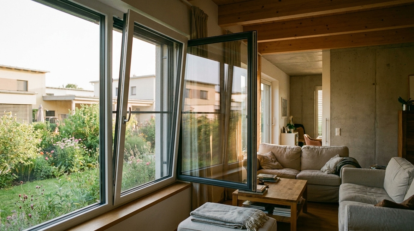 Fliegengitter für Fenster – Arten, Gewebe und Montage ohne Bohren