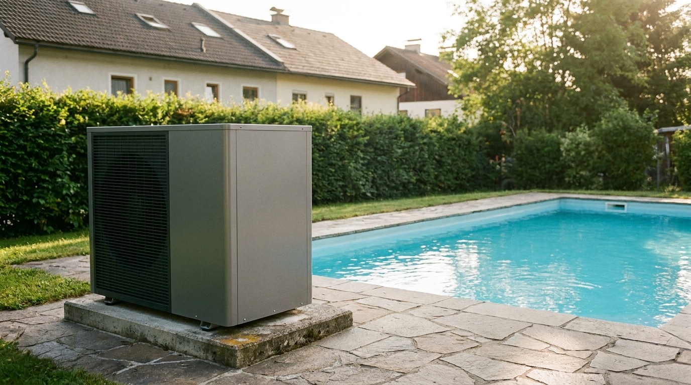 Pool-Wärmepumpe – Dimensionierung, Stromverbrauch und Kosten