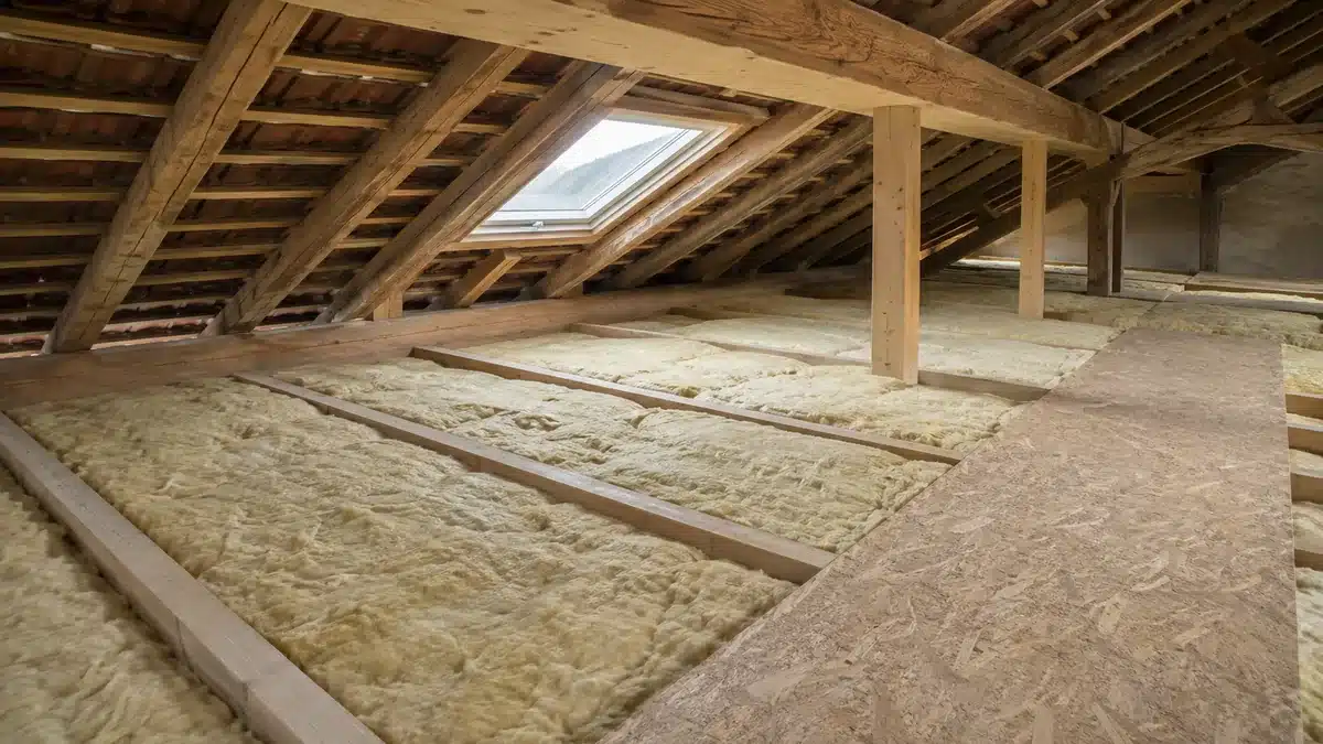 Dachboden dämmen - oberste Geschoßdecke, Dämmstärke und Kosten